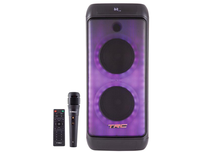 Caixa de Som TRC PRO900 Bluetooth Amplificada - 900W 6,5” USB com